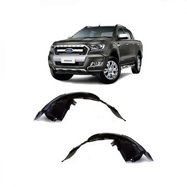 Para barro ranger ford de 2016 a 2023 dianteiro lado esquerdo