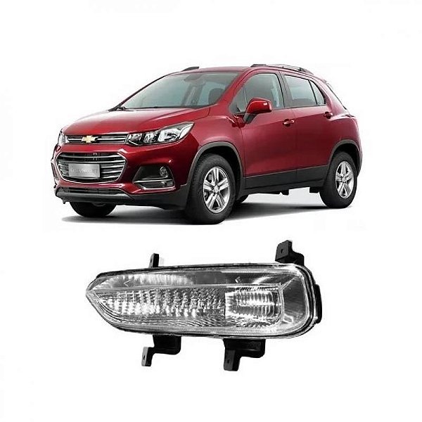 Farol auxiliar tracker chevrolet de 2017 a 2019 lado esquerdo versão LT luz diurna DRL