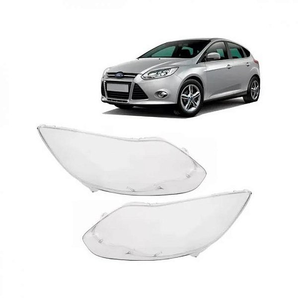 Lente de farol focus ford de 2014 a 2015 lado esquerdo