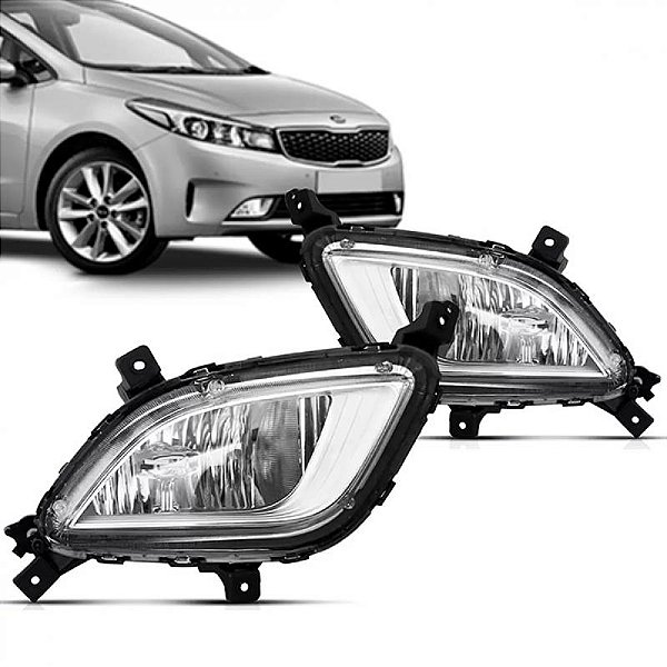 Farol auxiliar cerato kia de 2017 a 2019 lado direito