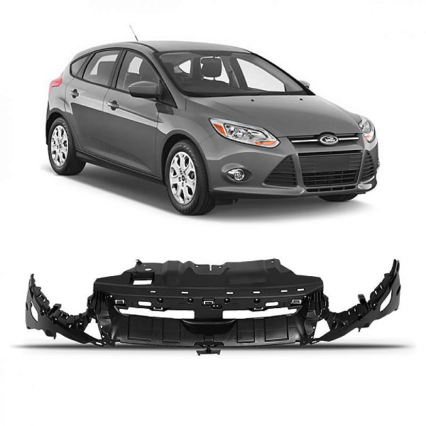 Reforço de para choque focus ford de 2014 a 2015 dianteiro superior
