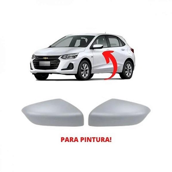 Capa de retrovisor onix chevrolet de 2020 a 2025 lado direito primer