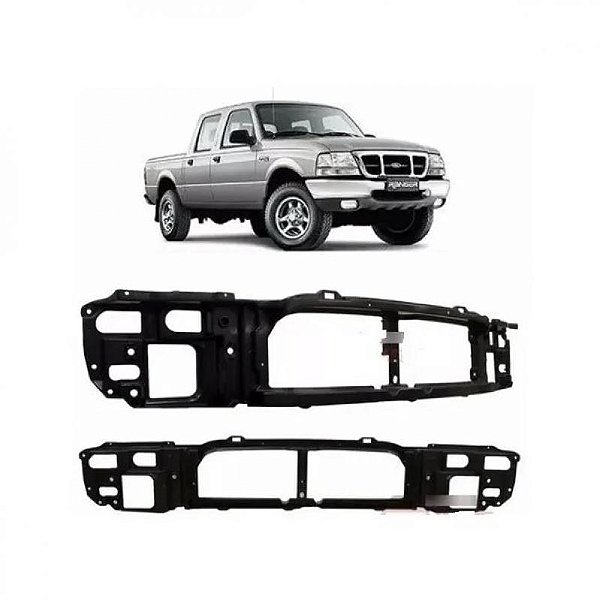 Painel de grade ranger ford de 1998 a 2004 dianteiro em ABS de alta resistência