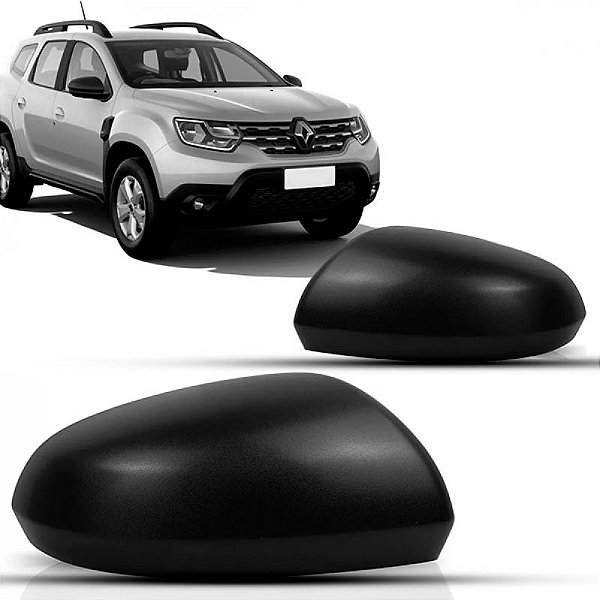 Capa de retrovisor duster renault de 2021 a 2025 lado esquerdo texturizada