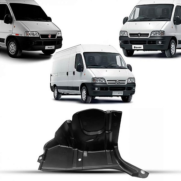 Protetor da correia do alternador ducato fiat de 2005 a 2017 lateral 2.3