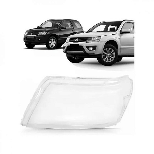 Lente de farol grand vitara suzuki de 2009 a 2015 lado esquerdo