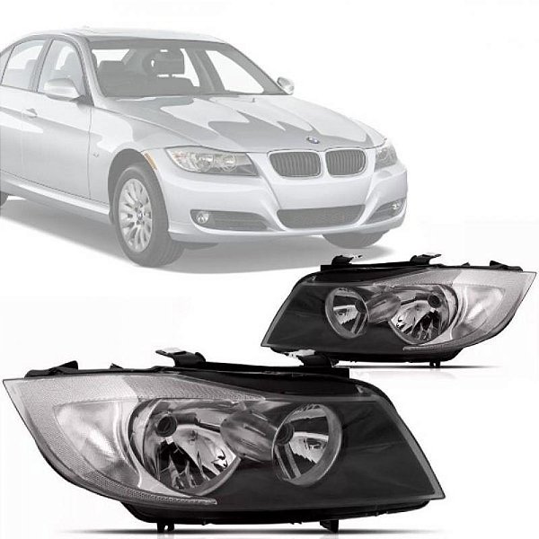 Farol série 3 bmw de 2006 a 2009 lado direito sem projetor