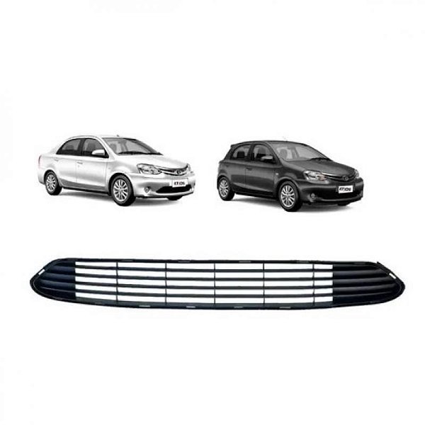 Grade para choque etios toyota de 2012 a 2016 dianteira central