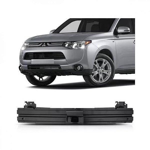 Alma do para choque outlander mitsubishi de 2014 a 2015 dianteiro