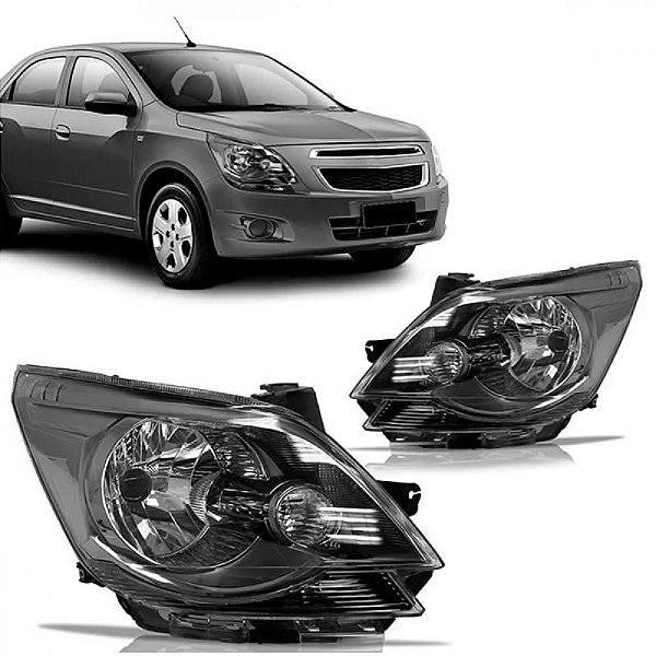 Farol cobalt chevrolet de 2012 a 2016 lado esquerdo cromomix manual