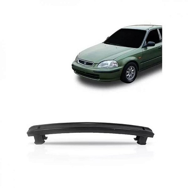 Alma do para choque civic honda de 1996 a 2000 dianteira