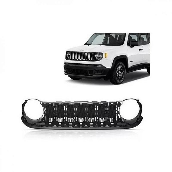 Painel da grade renegade jeep de 2015 a 2018
