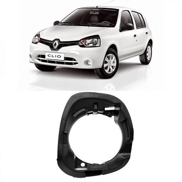 Suporte de farol auxiliar clio renault de 2013 a 2016 e duster renault lado esquerdo