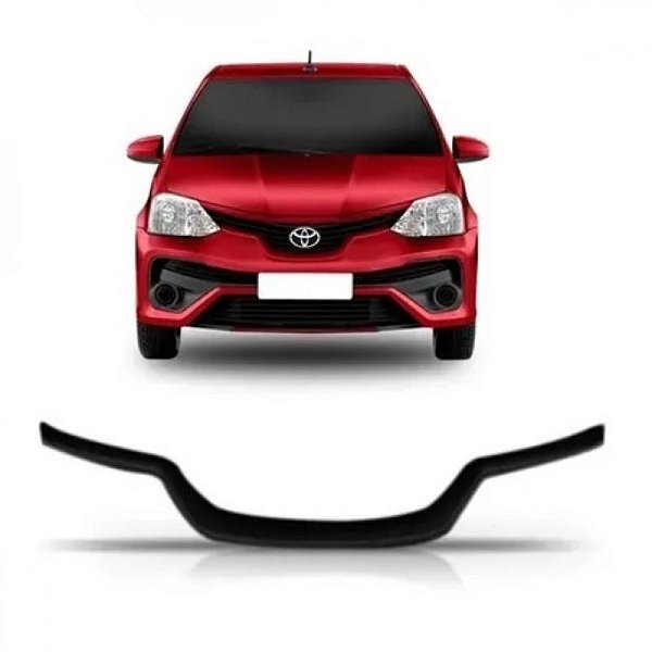 Moldura inferior do para choque da grade do radiador etios toyota de 2017 a 2021 inferior preta