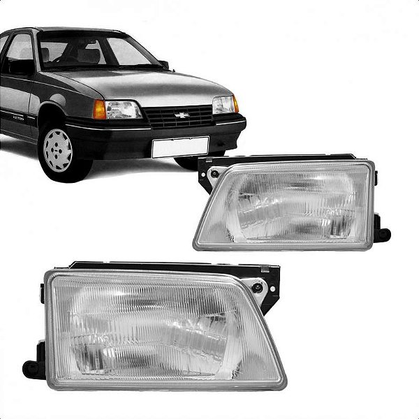 Farol kadett e ipanema chevrolet de 1989 a 1998 lado direito de vidro