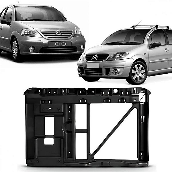 Painel c3 citroën de 2003 a 2012 dianteiro manual sem ar