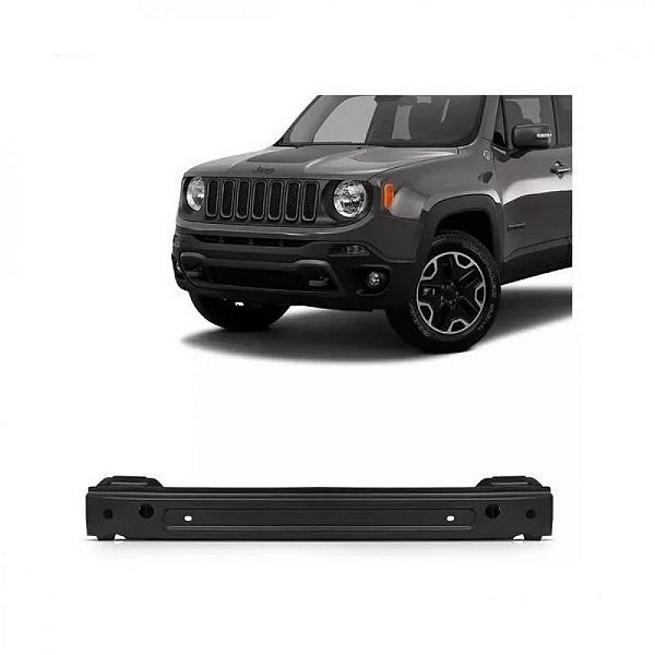 Alma para choque renegade jeep de 2015 a 2021 dianteira flex em aço
