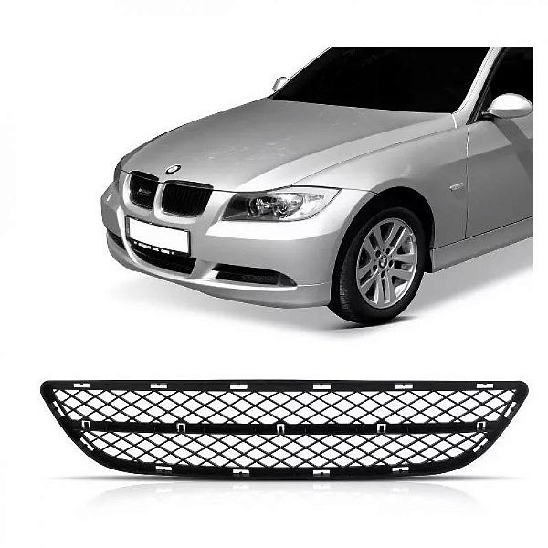 Grade do para choque série 3 bmw de 2006 a 2008 dianteira central