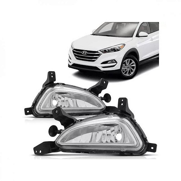 Farol auxiliar tucson hyundai de 2017 a 2022 lado esquerdo