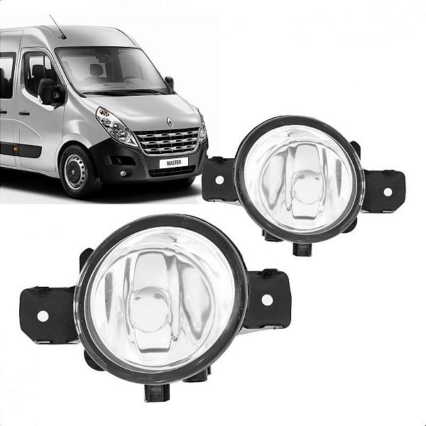 Farol auxiliar master renault de 2013 a 2022 lado direito