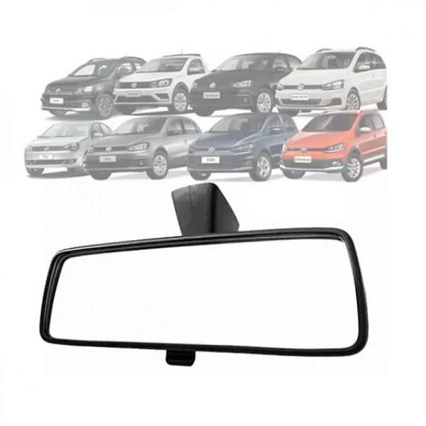 Retrovisor fox volkswagen de 2004 a 2009 e gol volkswagen de 2009 a 2012 e saveiro volkswagen interno