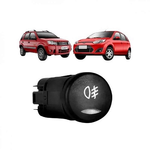 Interruptor de farol auxiliar ecosport ford de 2003 a 2012 e fiesta ford de 2003 a 2014