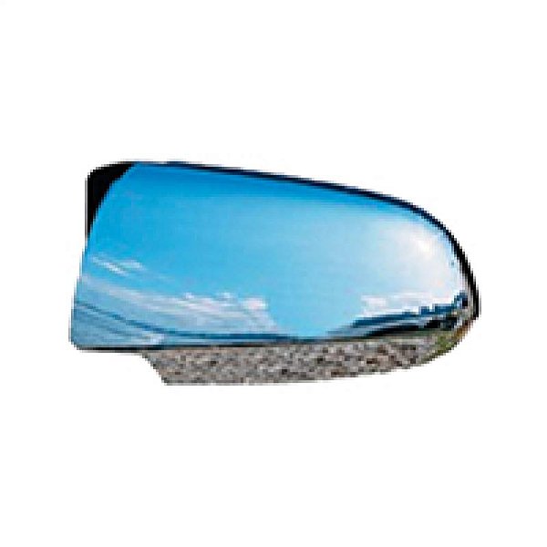 Capa de retrovisor externo corsa chevrolet de 1996 a 2009 e montana chevrolet lado direito cromado ficosa