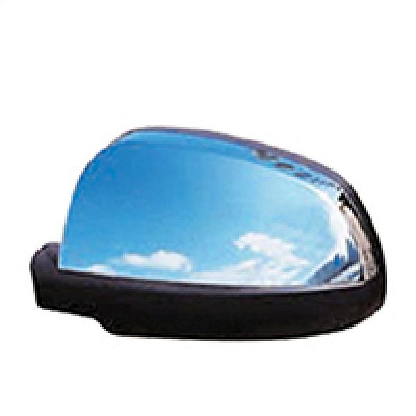 Capa de retrovisor meriva e celta e prisma chevrolet lado direito cromado ficosa