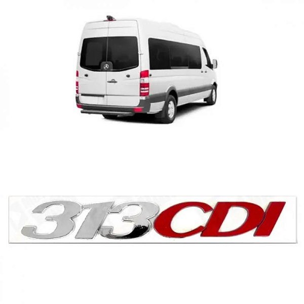 Emblema de mala sprinter mercedes benz de 2012 a 2019 313 CDI