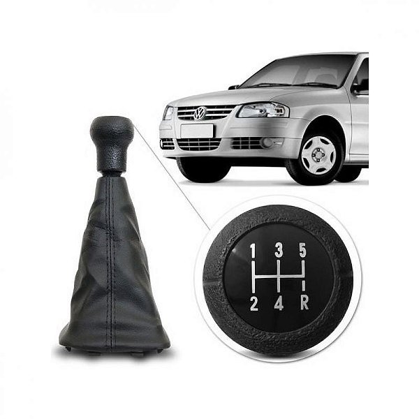 Bola de câmbio gol parati e saveiro volkswagen de 1999 a 2008 carcaça preta com lente gerações 3 e 4