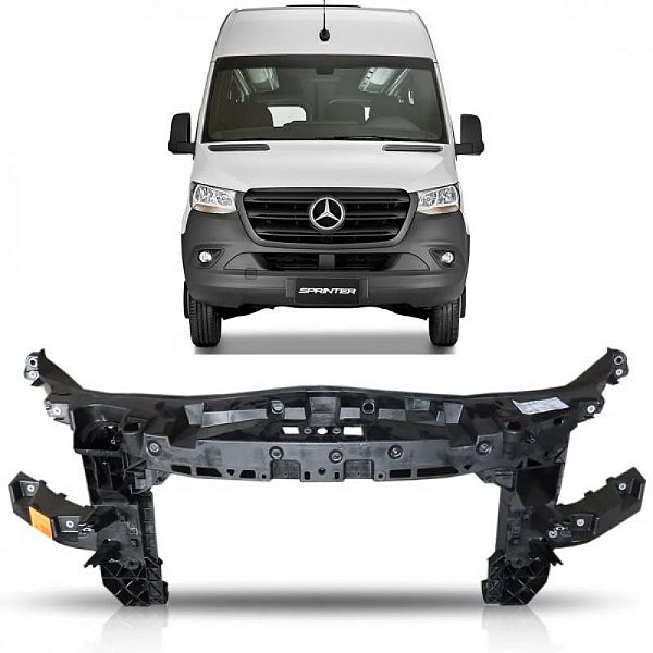 Painel sprinter mercedes benz de 2020 a 2025 dianteiro sem ar