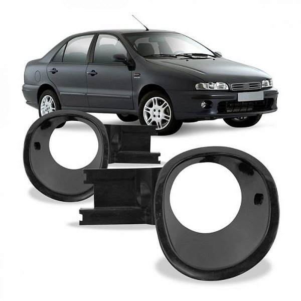Suporte do farol auxiliar marea e brava fiat de 1998 a 2007 lado esquerdo primer