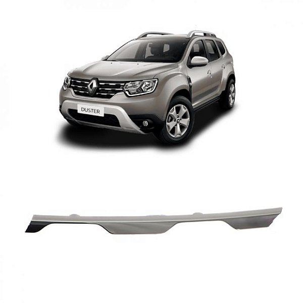 Moldura da grade do radiador duster renault de 2021 a 2025 lado direito inferior cromada para o para choque