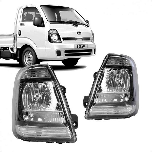 Farol bongo kia de 2023 a 2025 lado direito manual