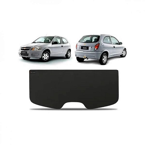 Bagagito celta chevrolet de 2000 a 2015 preto duas portas bicolor