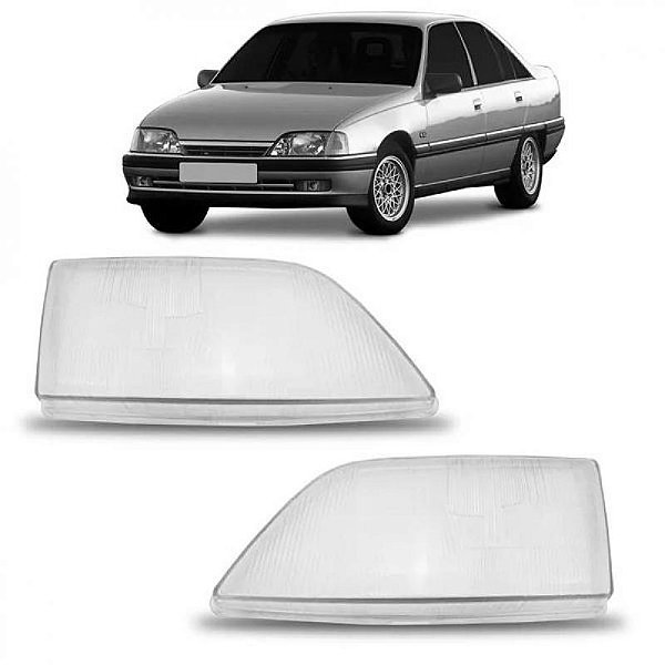 Lente de farol omega chevrolet de 1992 a 1998 lado direito