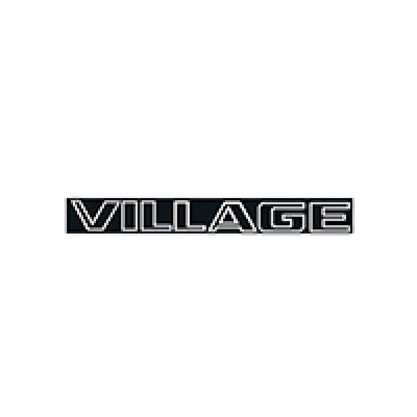 Adesivo mala branco village
