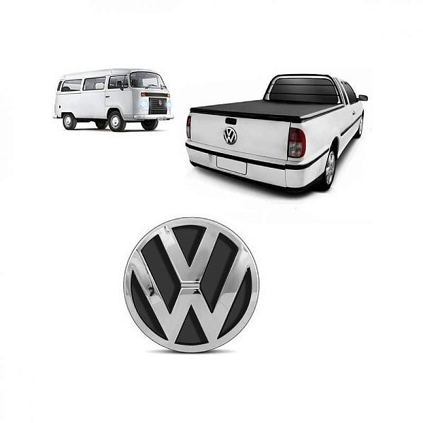 Emblema kombi volkswagen de 1997 em diante e saveiro volkswagen traseiro e dianteiro