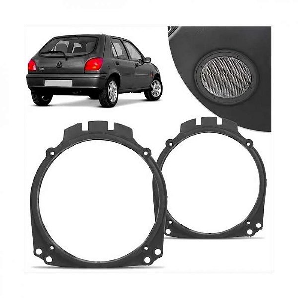 Aro adaptador de alto falante fiesta ford traseiro