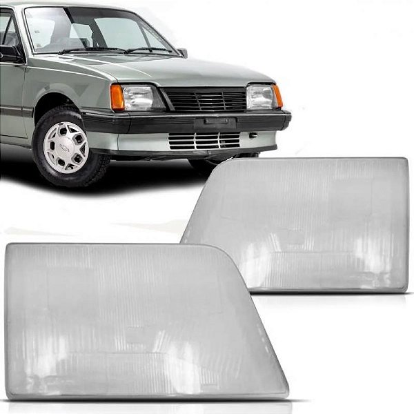 Lente de farol monza chevrolet de 1988 a 1990 lado direito
