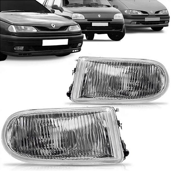 Farol auxiliar clio renault de 1996 a 1998 megane renault e scenic renault lado esquerdo
