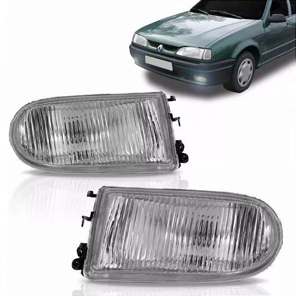 Farol auxiliar renault 19 e laguna renault de 1996 a 1999 lado esquerdo