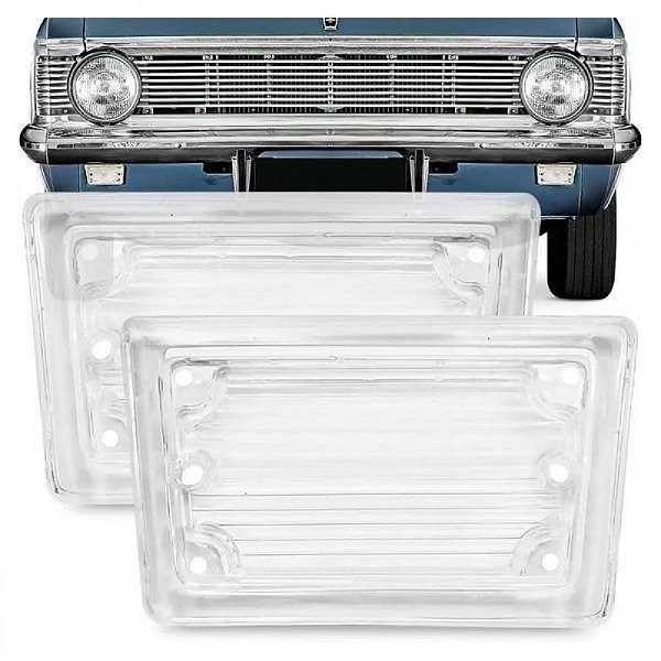 Lente opala chevrolet de 1969 a 1972 dianteira cristal acrílico