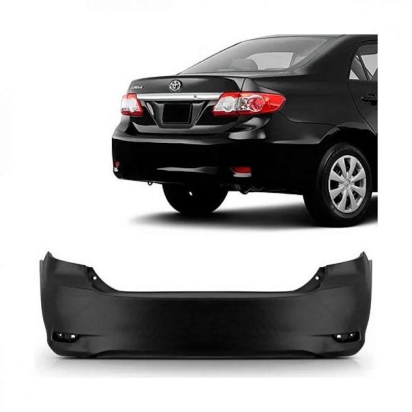Para choque corolla toyota de 2012 a 2013 traseiro