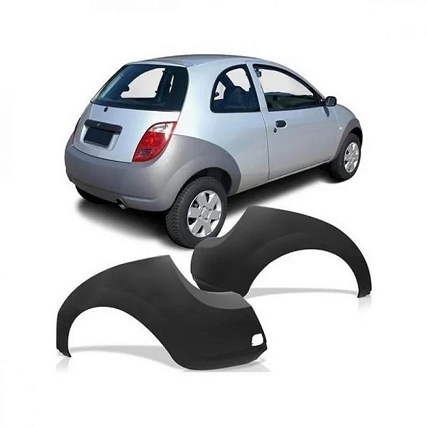 Para choque ka ford de 2002 a 2007 traseiro lado esquerdo