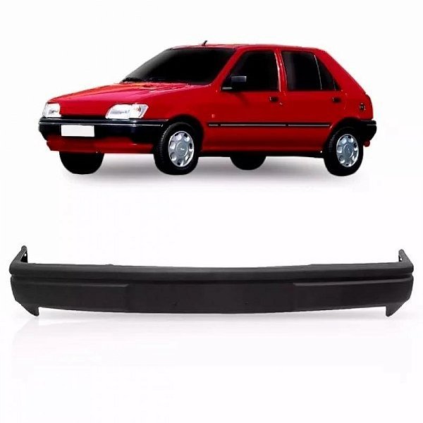 Para choque fiesta ford de 1989 a 1995 dianteiro preto espanhol