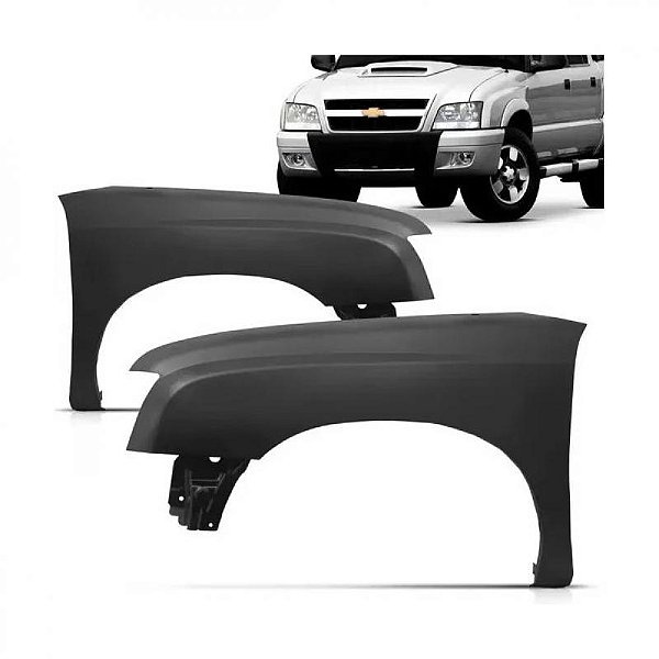Para lama s10 chevrolet de 2001 a 2011 lado esquerdo pit bull