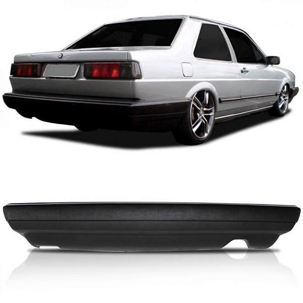 Para choque santana volkswagen de 1985 a 1990 traseiro liso