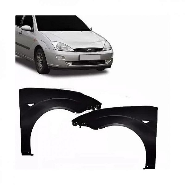 Para lama focus ford de 1998 a 2008 lado esquerdo com furo