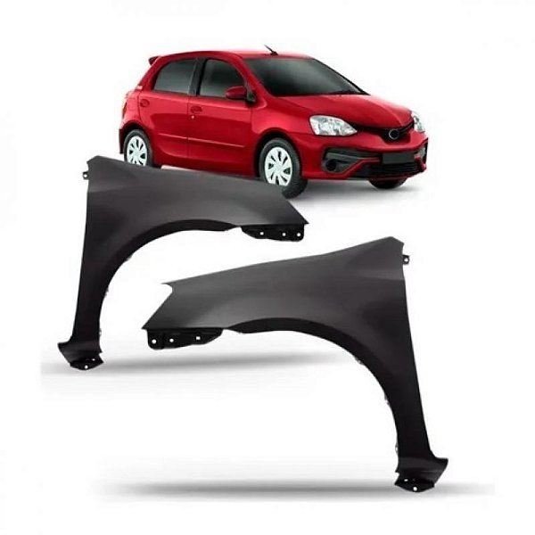 Para lama etios toyota de 2012 a 2021 lado direito sem furo para pisca